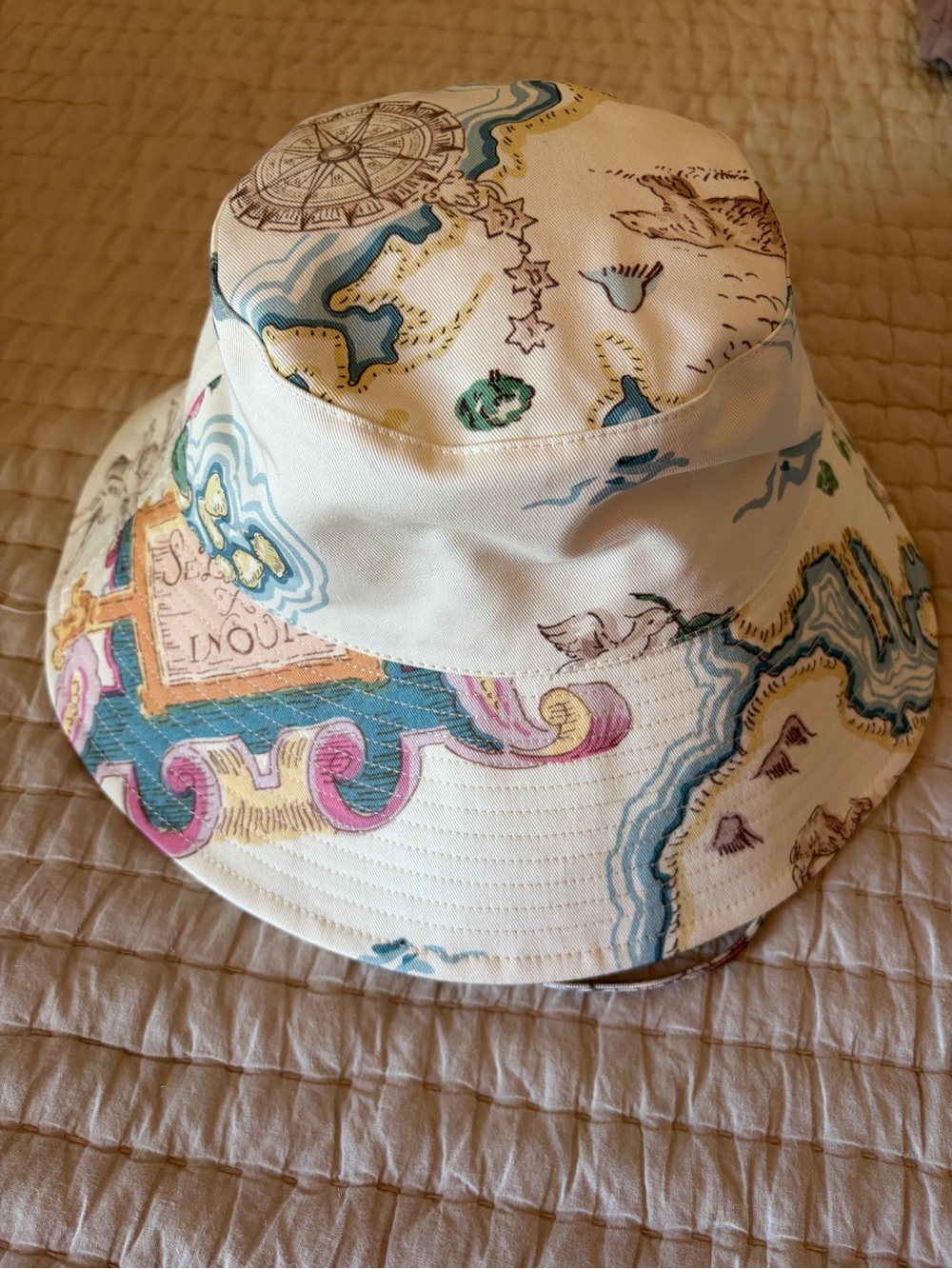 NWT BOB - SÉZANE X INOUI EDITIONS World Maps Print